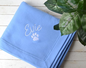 Embroidered Pet Blanket