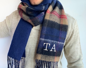 Foulard Tartan Monogram Lambswool pour homme