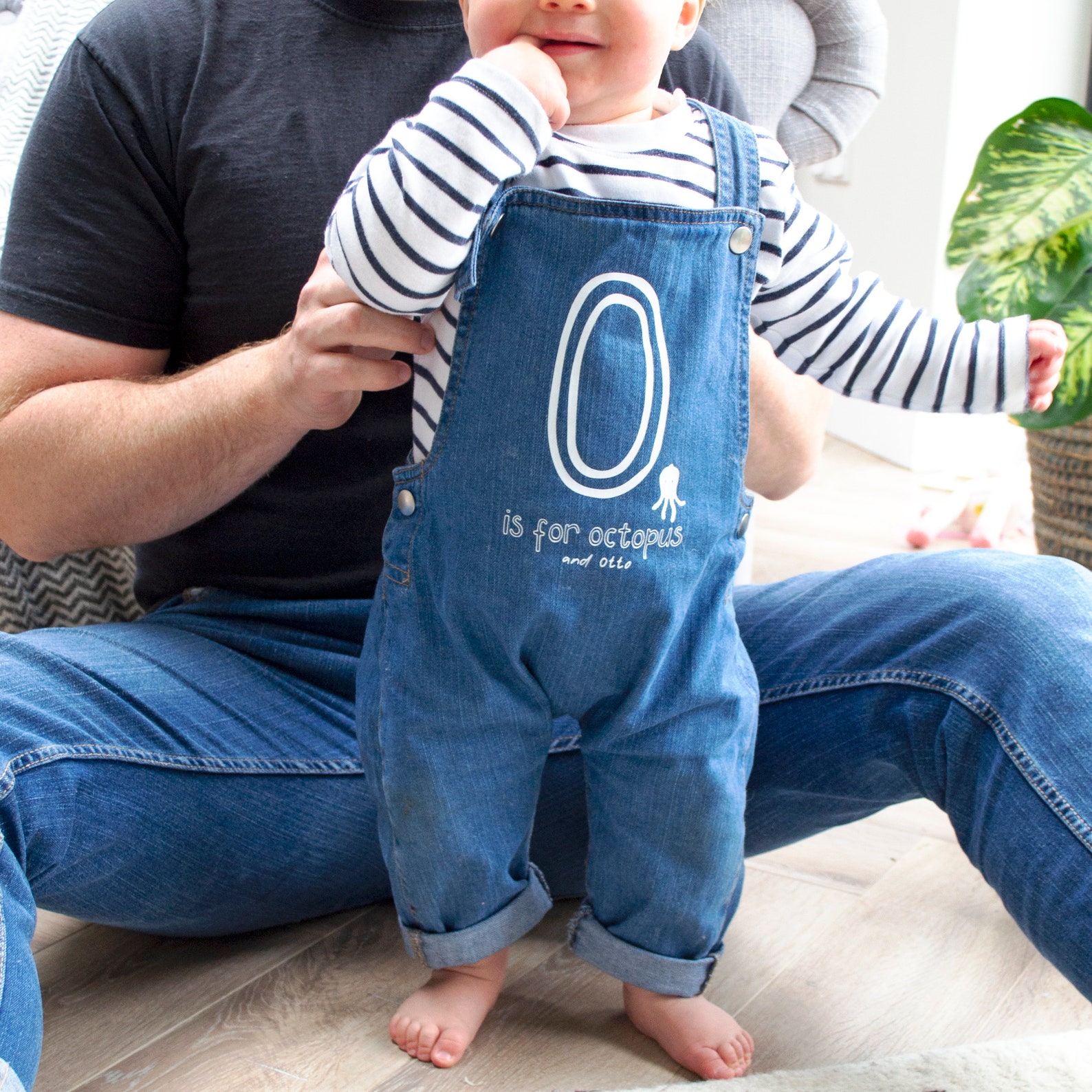 Organic Personalised Baby Dungarees Etsy