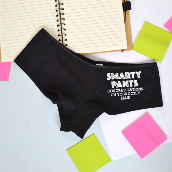 Smarty Pants Personalised Exam Result Underwear 