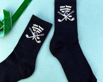 Personalised Golf Socks: Sports Gift for Golfers