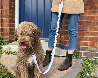 Personalised Spot Dog Lead