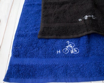 Personalised Sports Hobby Towel