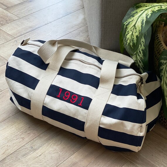 VTG 90s Rel-E-Vant Canvas Duffle Backpack Beach Pool Drawstring Kitschy Quirky Duffle Bag Backpack for Sale up to 90% Off: Poshmark main image 2