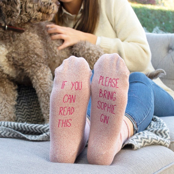 Chaussons chaussettes - Happy Gift, objets publicitaires