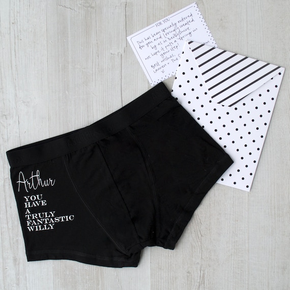 Fantastic Willy Personalised Underwear 