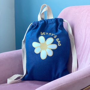 Sac à cordon de serrage Daisy personnalisé
