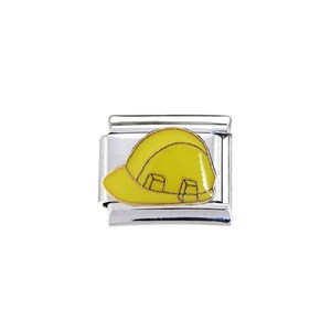 Byggarhatt 9 mm italiensk berlock - 9 mm italiensk berlock