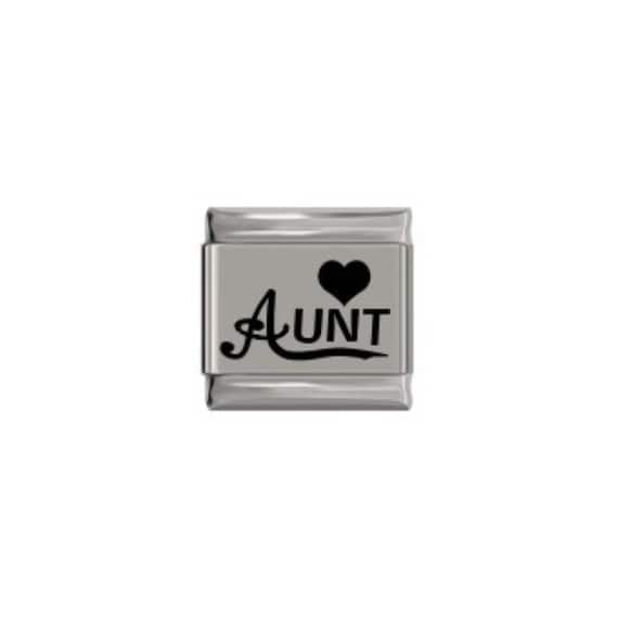 Heart Italian Charm Enamel Link 9MM K47