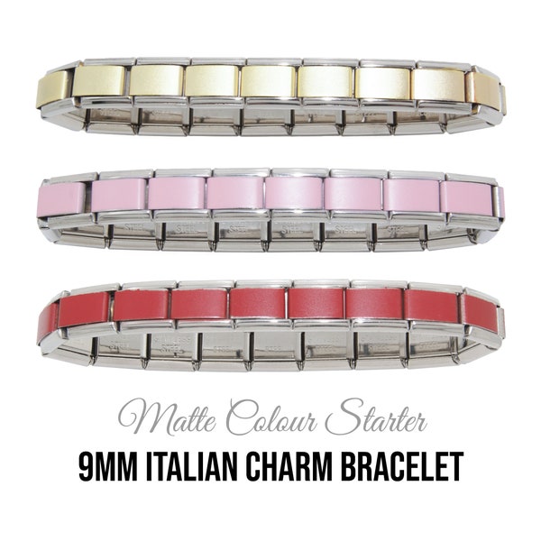 Italian Charm Bracelet Etsy UK