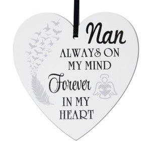 Always on My Mind Forever in My Heart Love/friendship Valentines Wooden  Gift Heart Plaque/sign 