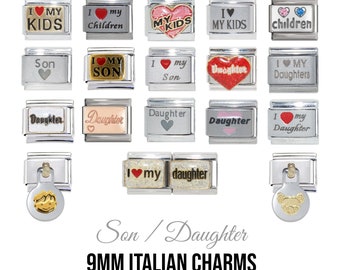 BABY GIRL STORK Enamel Italian 9mm Charm FA172 Fits Nomination Classic BABY GIRL STORK Enamel Italian 9mm Charm FA172 Fits Nomination Classic