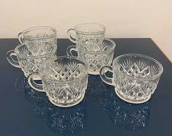 Glass coffee cups