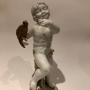 Sureda Porcelain, Angel, Cupido, Collection, hand painted image 8