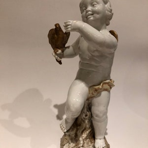 Sureda Porcelain, Angel, Cupido, Collection, hand painted image 3