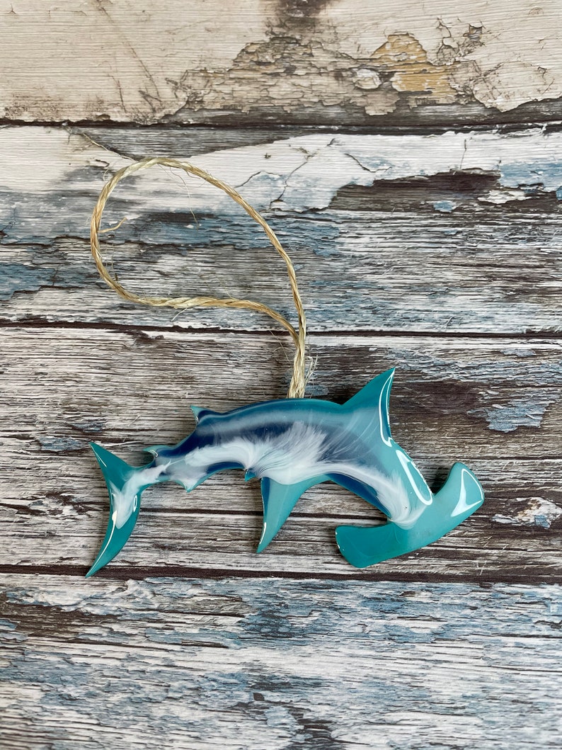 Hammerhead Shark Hanging Ornament Etsy