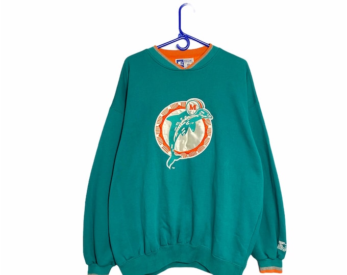 Dolphins Vintage Starter Sweatshirt