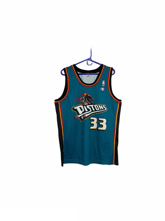 Jersey Champion Detroit Pistons Vintage Etsy