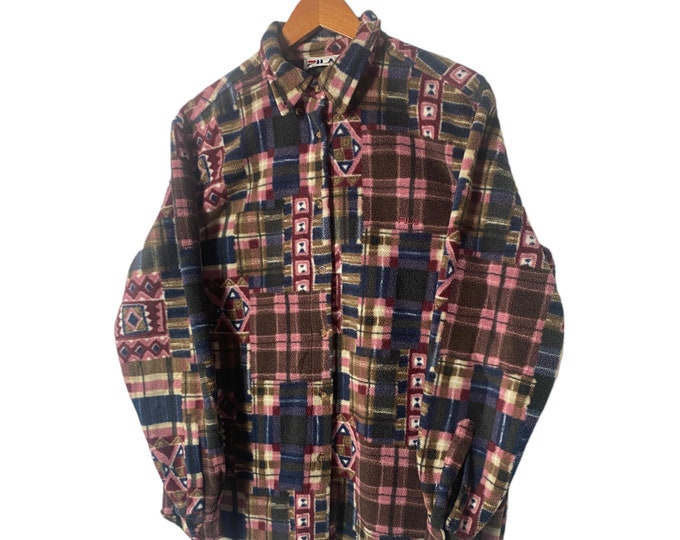 Fila Vintage 90s Fleece Shirt