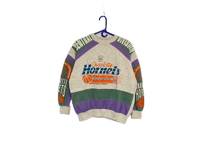 Charlotte Hornets Vintage 80s Sweatshirt