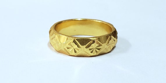 Buy Yellow Gold Rings for Women by Iski Uski Online | Ajio.com