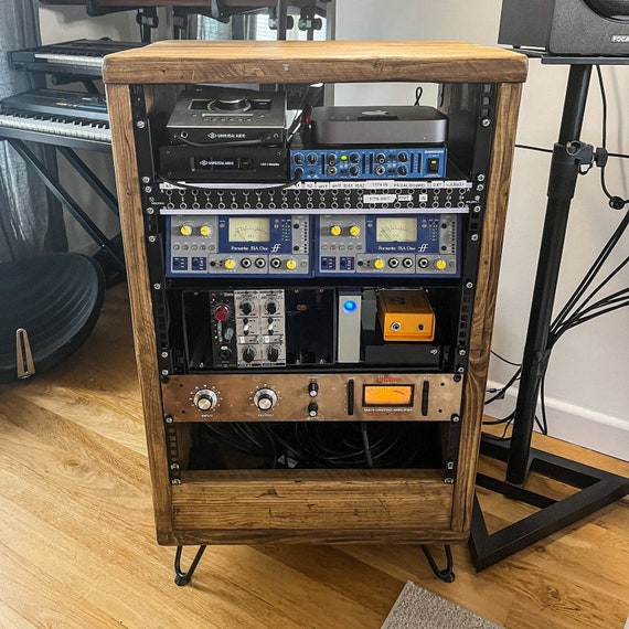 19 12U Studio Rack Cabinet by Gear4music