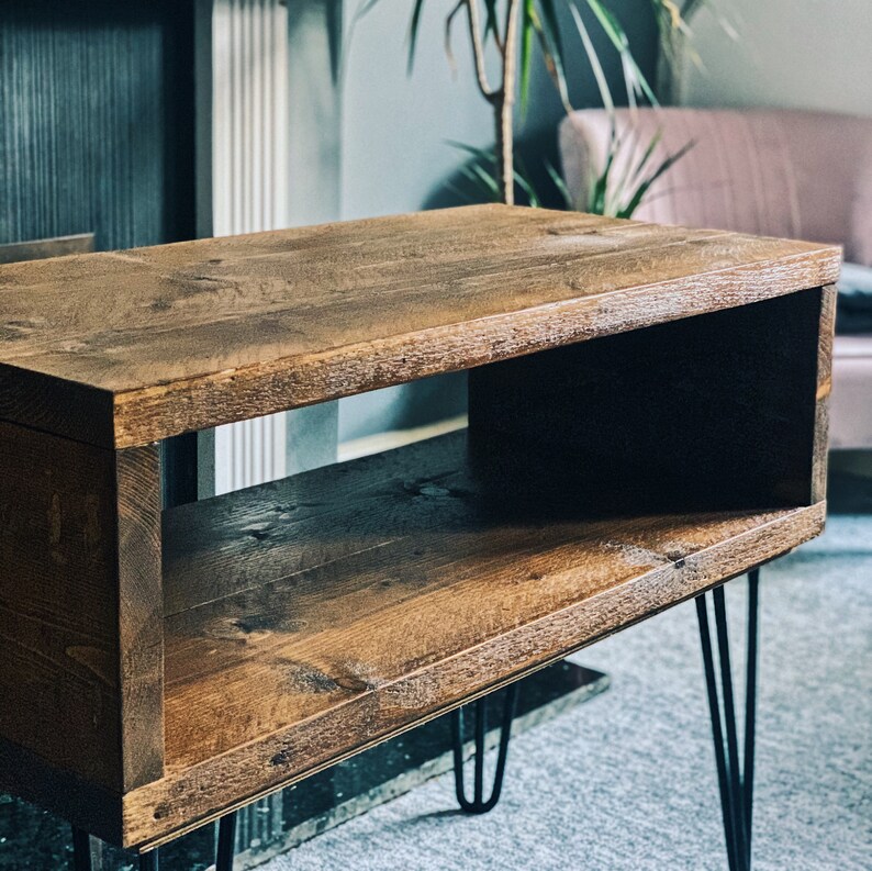 Rustic TV Stand Rustic Media Unit Modern Rustic Design TV Etsy UK