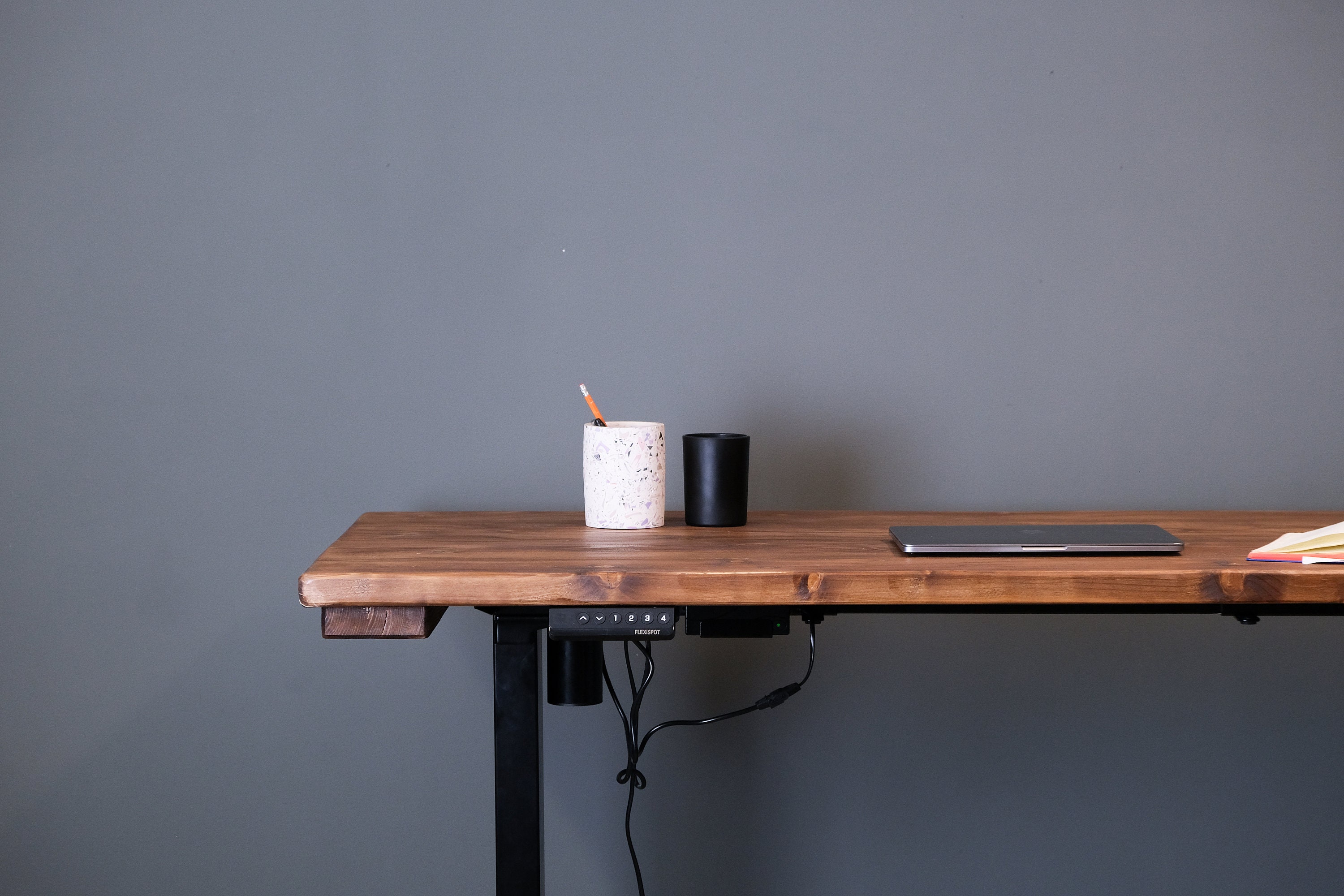 Industrial style standing desk outlet