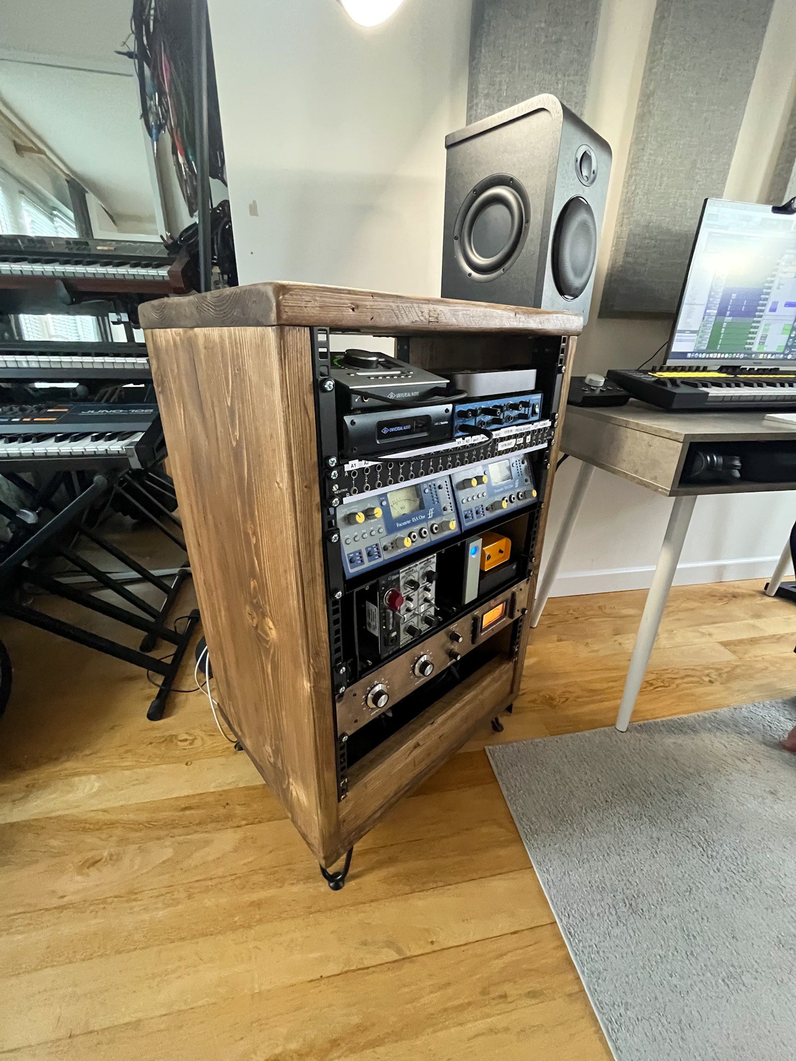 19 Rack Unit Studio & Music Equipment Storage 1u Etsy