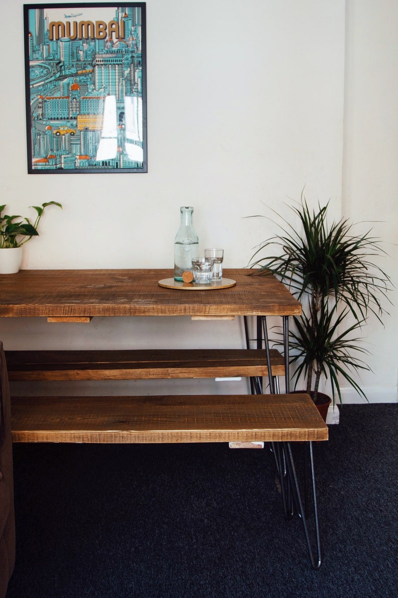 Reclaimed Dining Table Indoor or Outdoor Garden Use Etsy