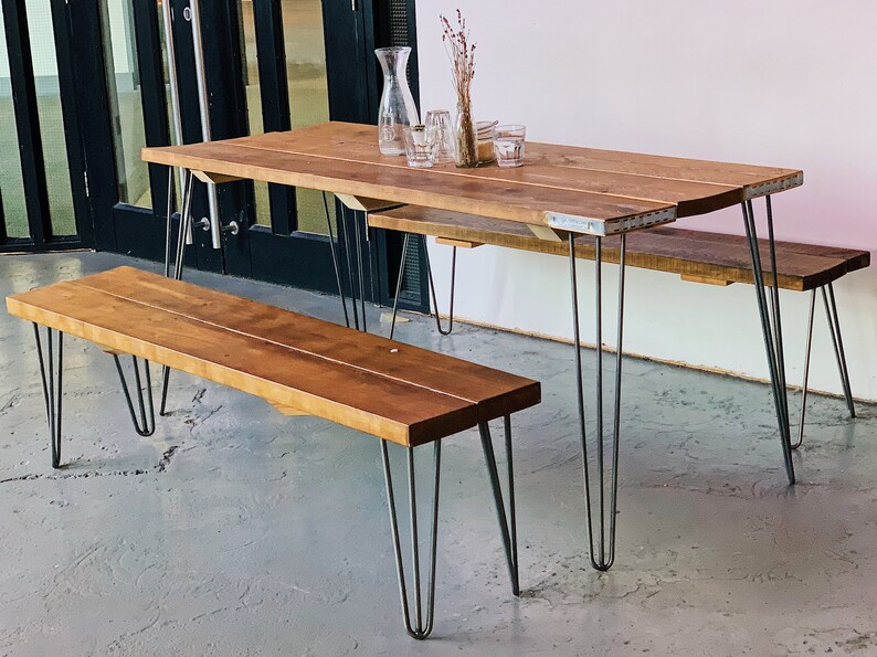 Reclaimed Dining Table Indoor or Outdoor Garden Use Etsy