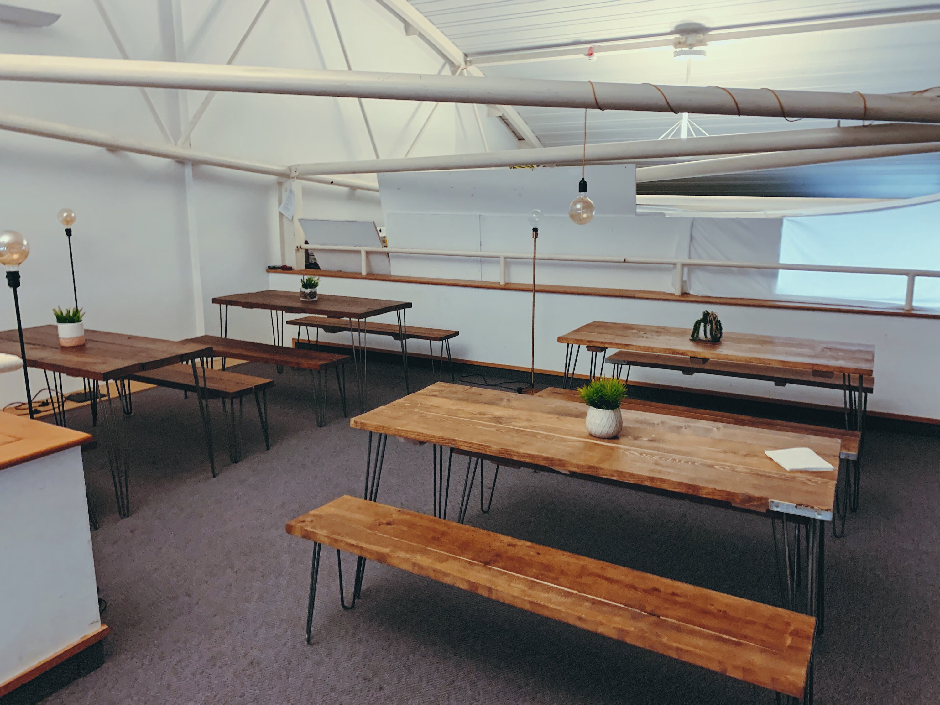 Dining Table & Matching Bench Rustic Reclaimed Wood Modern Etsy UK