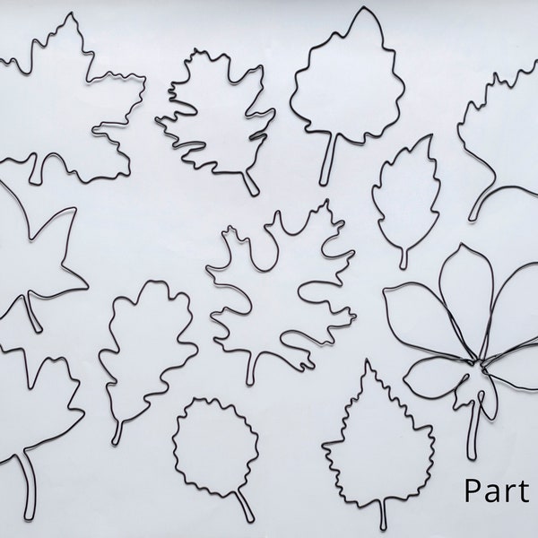 Oak Leaf Metal Wall Sculpture Etsy