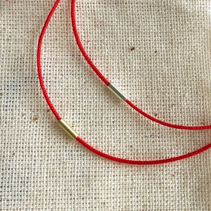 925 Red String Bracelet, Protection Jewelry, Kaballah Red Bracelet, Red Amulet Jewelry, Adjustable Tube Bracelet, Red String Bracelet