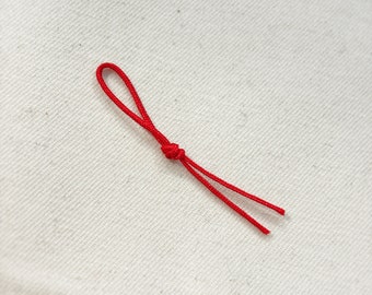 Ficelle porte-bonheur rouge, bijoux porte-bonheur, cadeau amoureux rouge, bijoux porte-bonheur