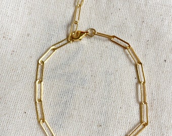 925 Sterling Silver Bracelet, Gold Lucky Bracelet, 925 Minimal Bracelet, Minimal Lover Gift