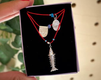 Set of 3 Necklace, 925 Sterling Silver Necklace, Layered Necklace Set,
