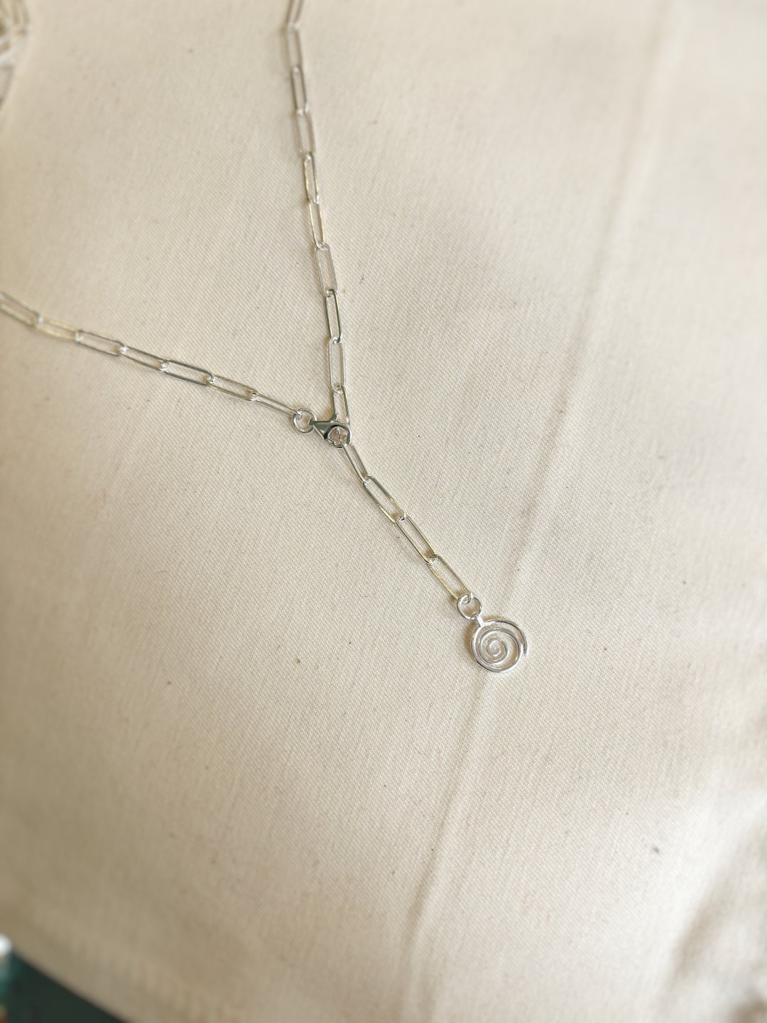 925 Spiral Sun Necklace, Sterling Silver Necklace, Spiral Sun Necklace ...