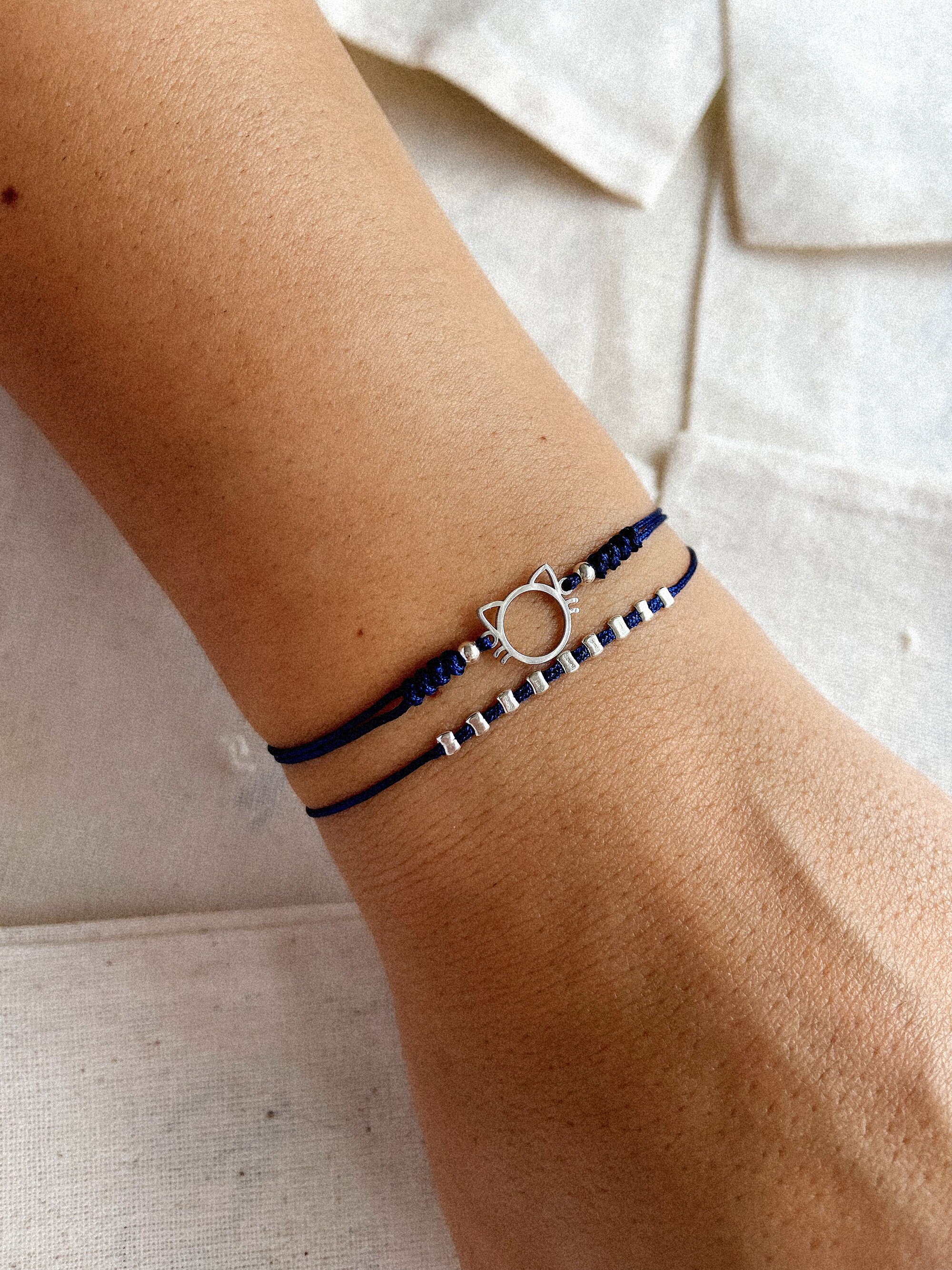 925 Red String Bracelet, Protection Jewelry, Kaballah Red