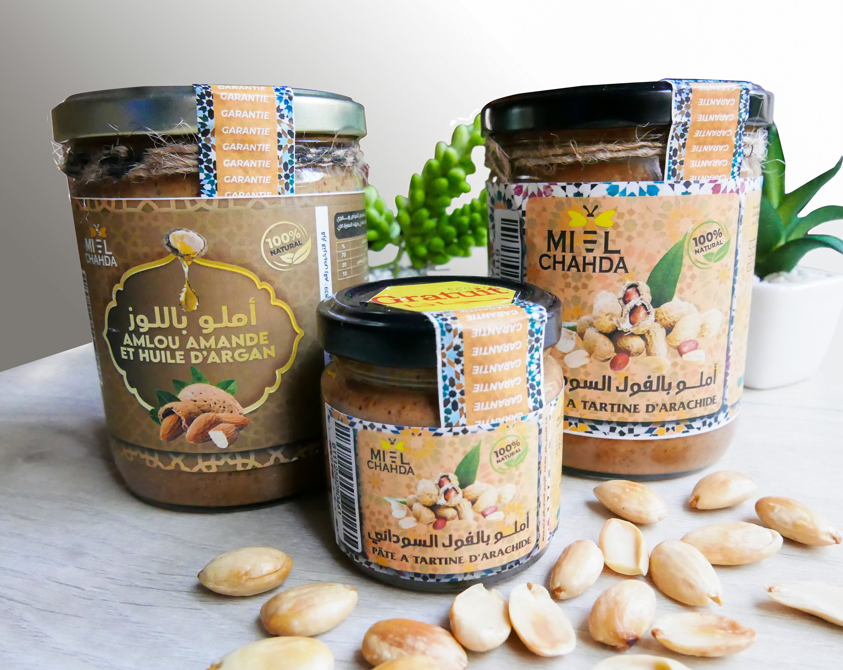 AMLOU Moroccan Peanut Butter With Almonds and Argan Oil -  Norway