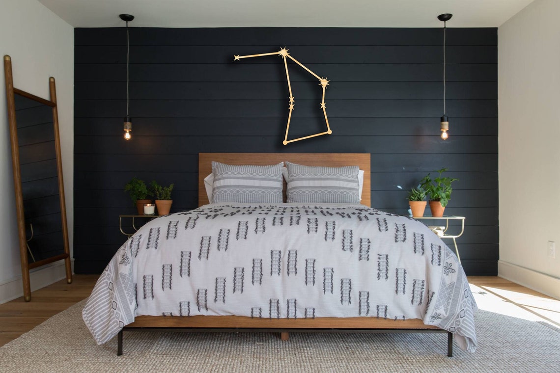 Ara The Altar Constellation Wall Decor From Wood Wooden Art Etsy