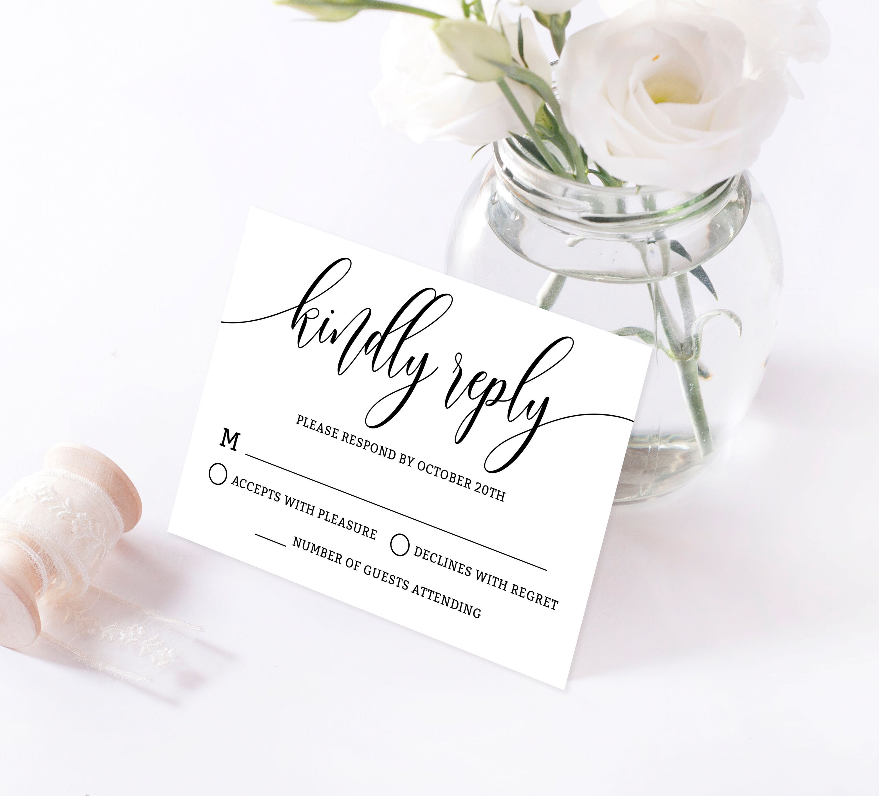 Printable Wedding Gift Registry Card Wedding Details Card | Etsy