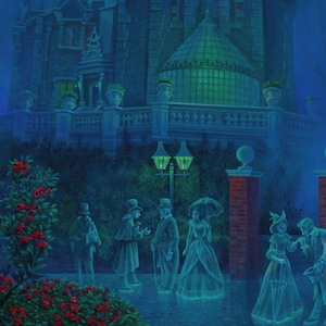 Haunted Mansion Poster Druck (24x32, 300 DPI) (Digitaler Download)