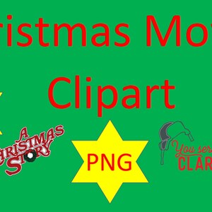 Christmas Movie Clipart Bundle: Grinch, Vacation, Story (SVG, PNG, JPG)