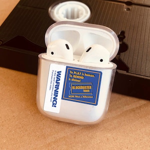 Video Clear AirPods Hülle Schutzhaut Für Airpod Lade proective Case Cover Zubehör für Apple Airpods Hüllen