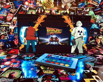 Back to the Future VHS Best vhs light Movie Poster VHS 70 80 90s Horror Gift Horror VHS Tapes Vhs Lamp Retro vhs Night Light Table Lamp