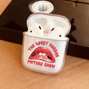 Dont Dream Horror Show Vintage Kult es sein Filme Retro Bild Film 70er Jahre die klare Airpods Fall TPU Gel Designs stoßfest schützend