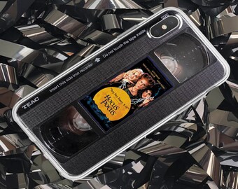 VHS iPhone 15 14 13 17 16 Pro Max Xs Xr X 8 7 6 Plus case, Horror movie for Samsung S20 case, Halloween Google pixel case, Retro VHS phone