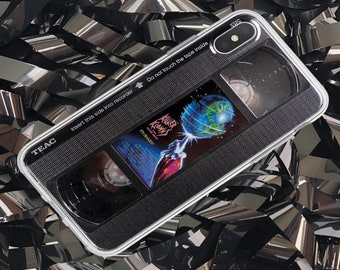 Retro VHS Phone Case for iPhone 15 14 13 mini 17 Pro Max 16 X Soft Cover for Samsung case S23 S22 S21 for Google pixel 8 7 6 5 pro cover