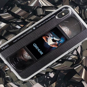 VHS iPhone 15 14 13 17 16 Pro Max Xs Xr X 8 7 6 Plus case, Horror movie for Samsung S20 case, Halloween Google pixel case, Retro VHS phone